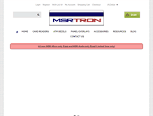 Tablet Screenshot of msrtron.com